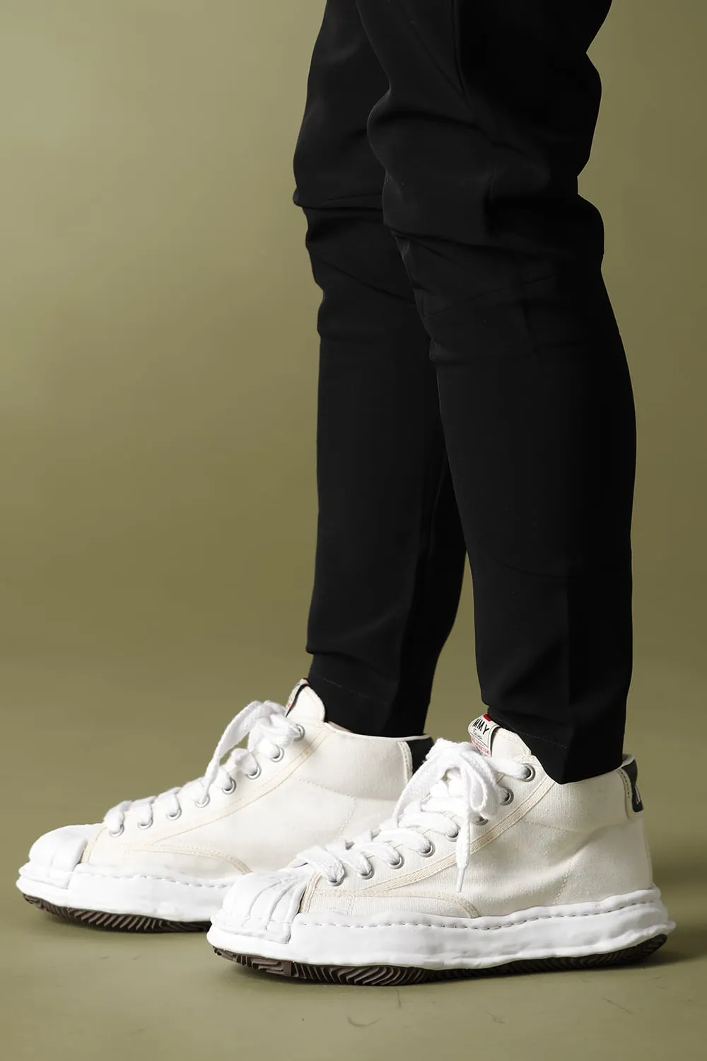 -BLAKEY High- Original STC sole canvas Hi-top sneakers White