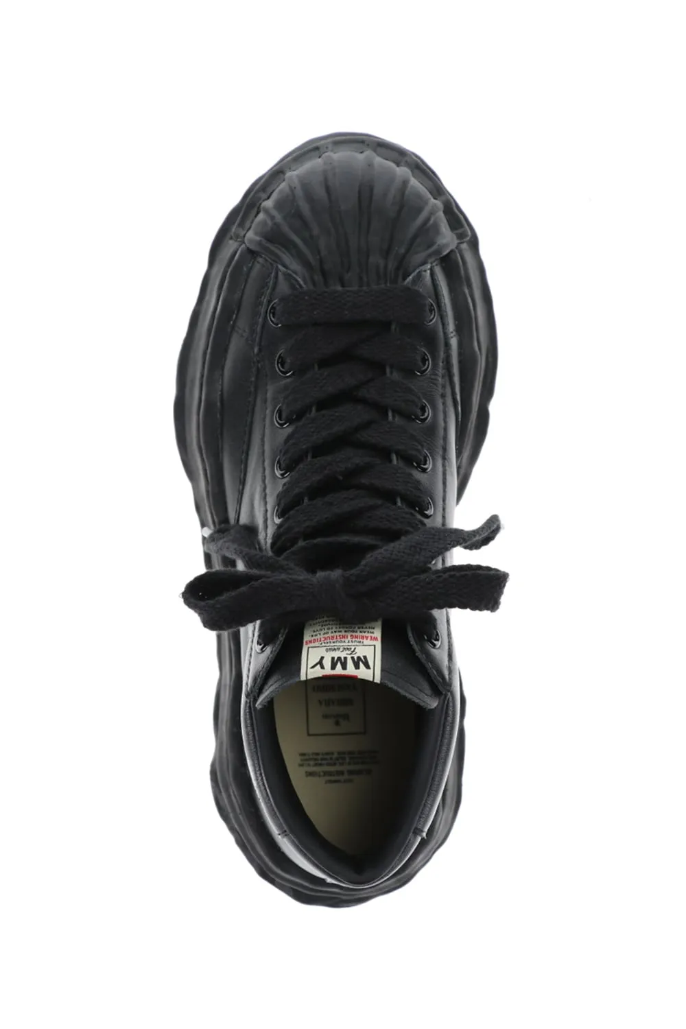 -BLAKEY High- Original STC sole leather Hi-top sneakers Black / Black