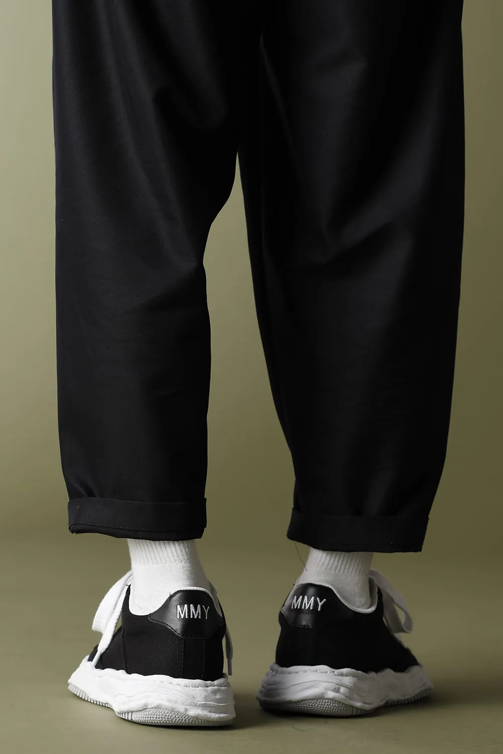 -WAYNE low- original sole canvas Low-Top sneakers Black