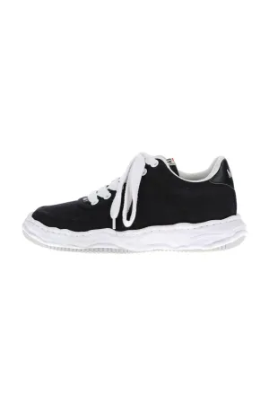 -WAYNE low- original sole canvas Low-Top sneakers Black