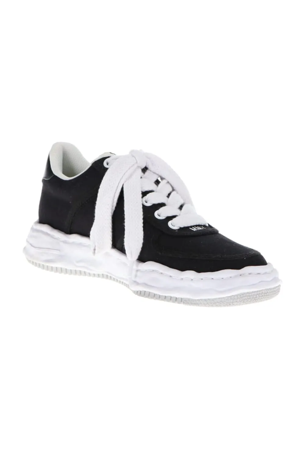 -WAYNE low- original sole canvas Low-Top sneakers Black