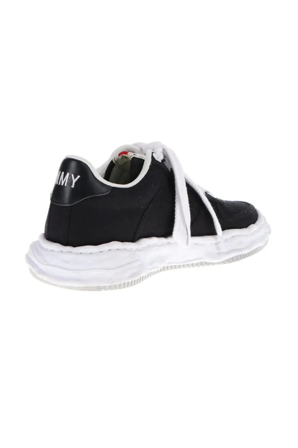 -WAYNE low- original sole canvas Low-Top sneakers Black