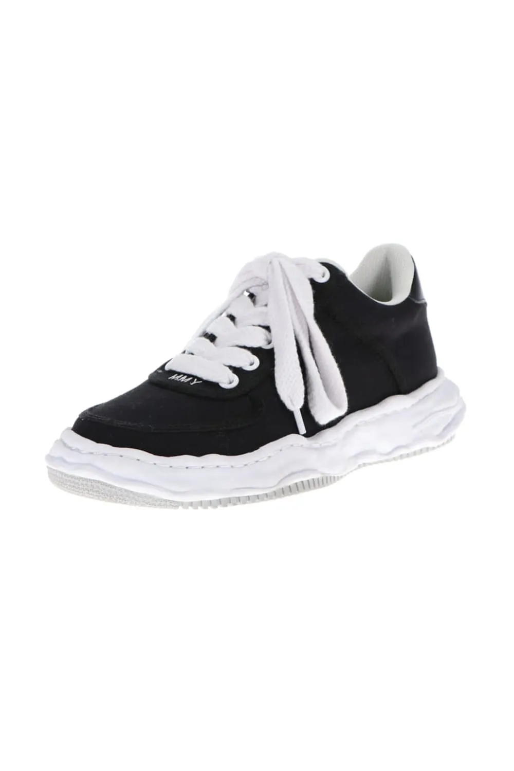 -WAYNE low- original sole canvas Low-Top sneakers Black
