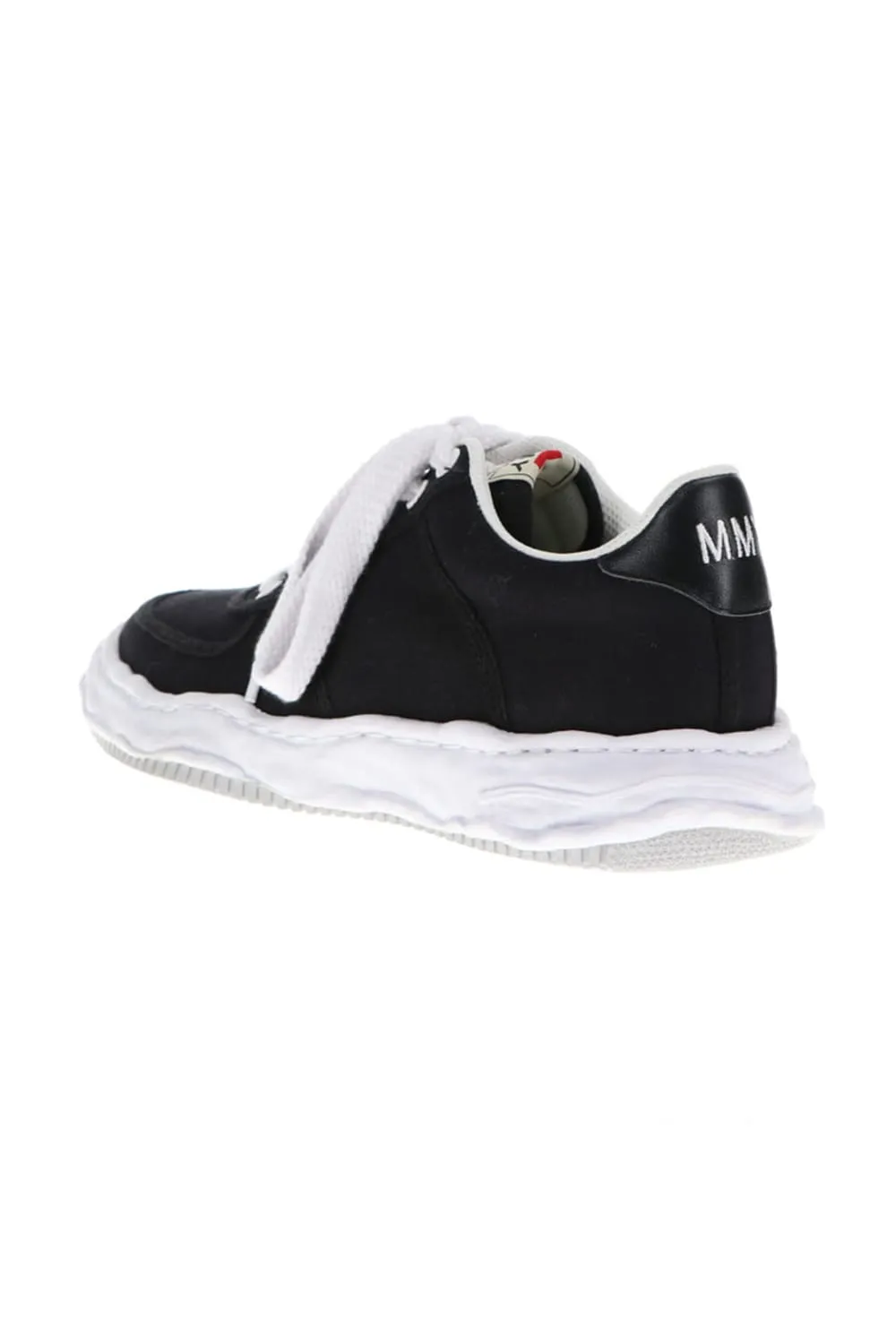 -WAYNE low- original sole canvas Low-Top sneakers Black