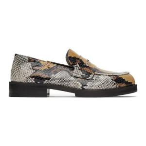 1017 ALYX 9SM Brown Snake Logo Loafers