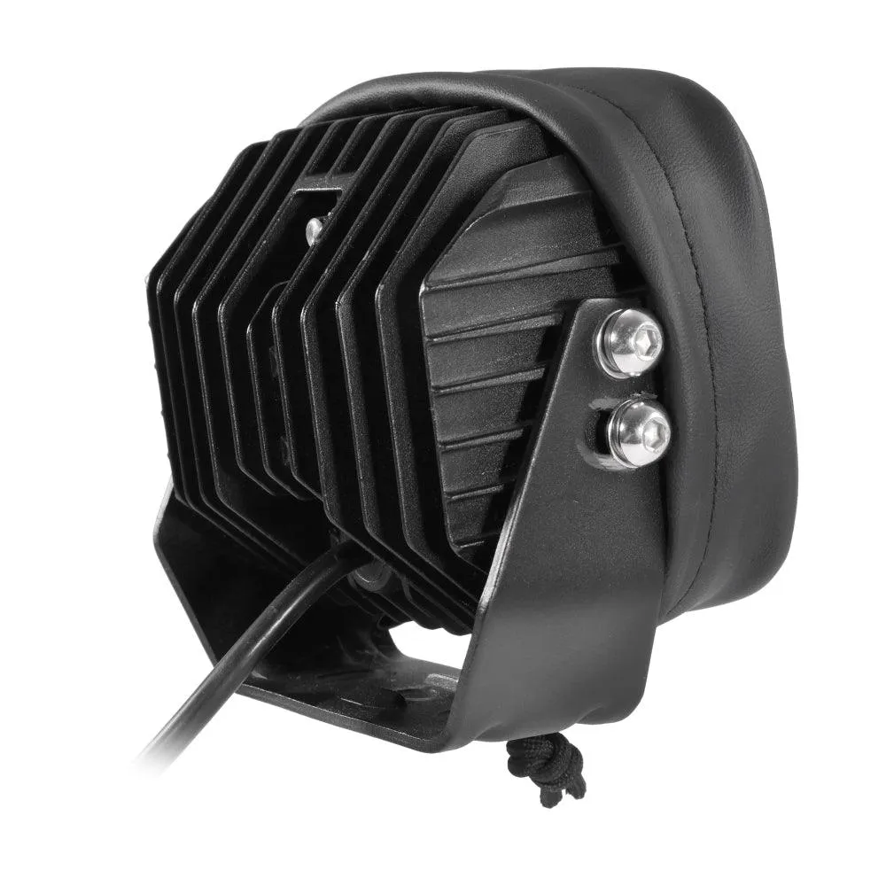 (2pcs/set) 5 Inch LED Driving Light Black Leather Cover Light Shield Cover