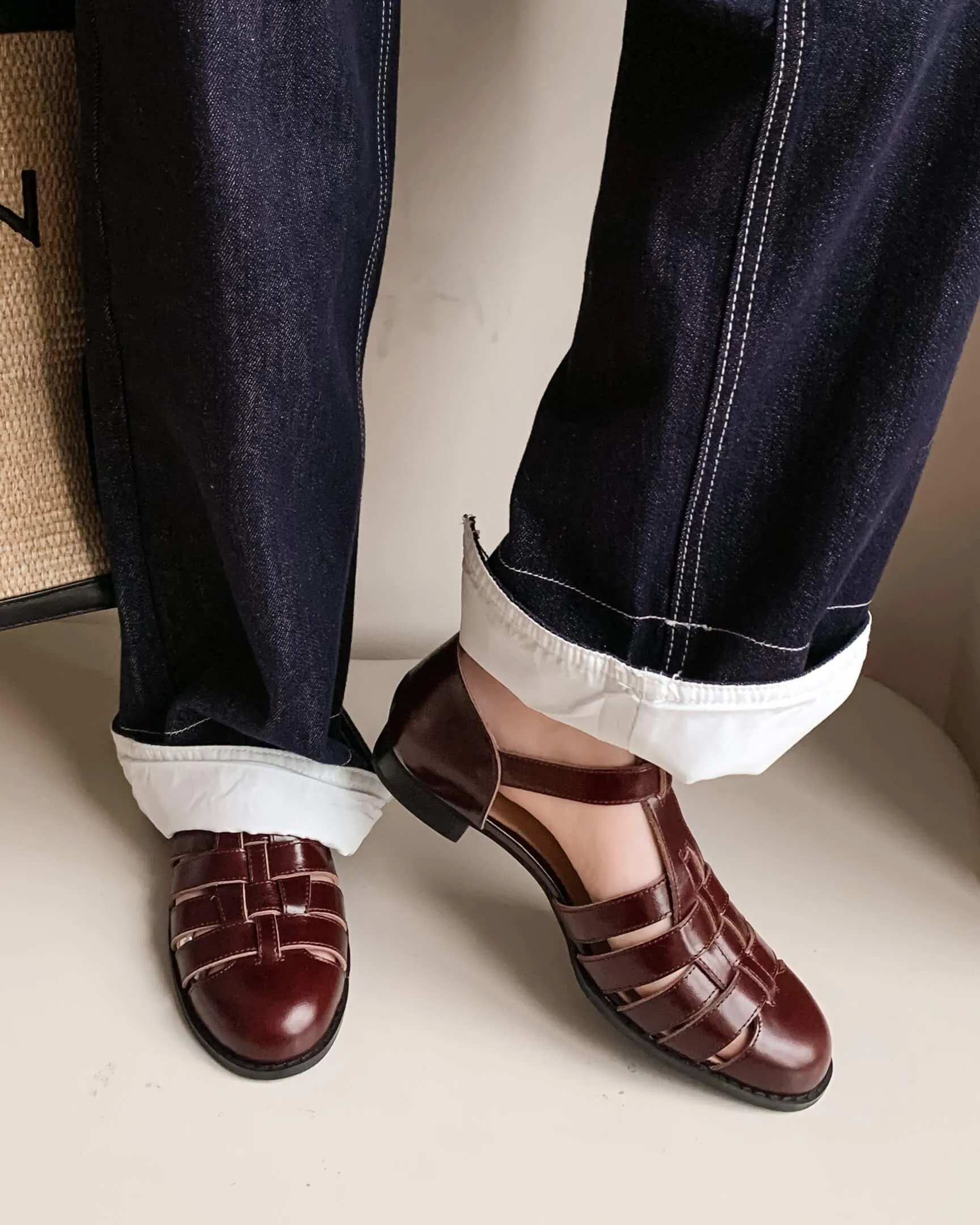 439 - Woven Fisherman Sandals