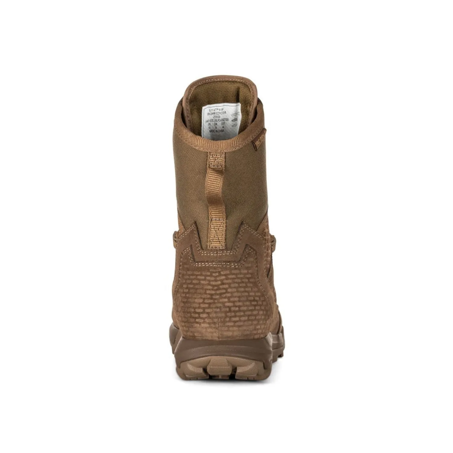 5.11 Tactical A/T 8" Waterproof Non-Zip Boot - Dark Coyote