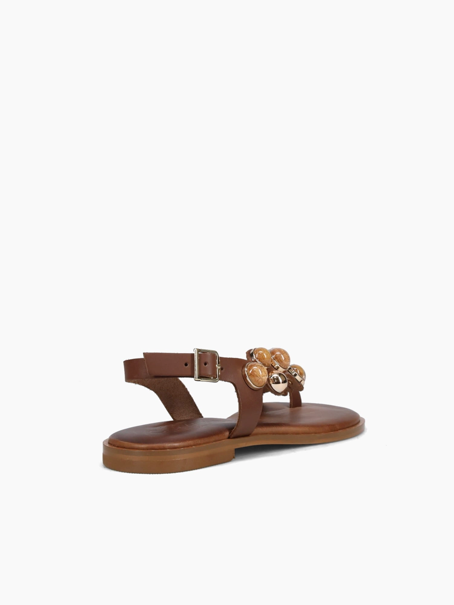 62043 Brown Leather Walking support