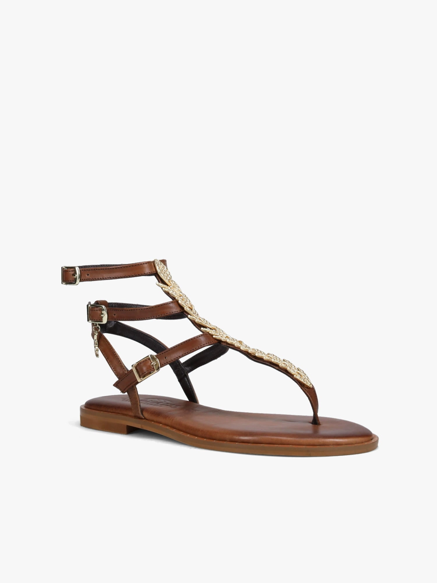 Easy Walk All-Purpose Footwear 621009 Brown Gold leather