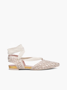 8002 Sand Rafia Fashion Platform Heels 8002 Sand Rafia Cutout