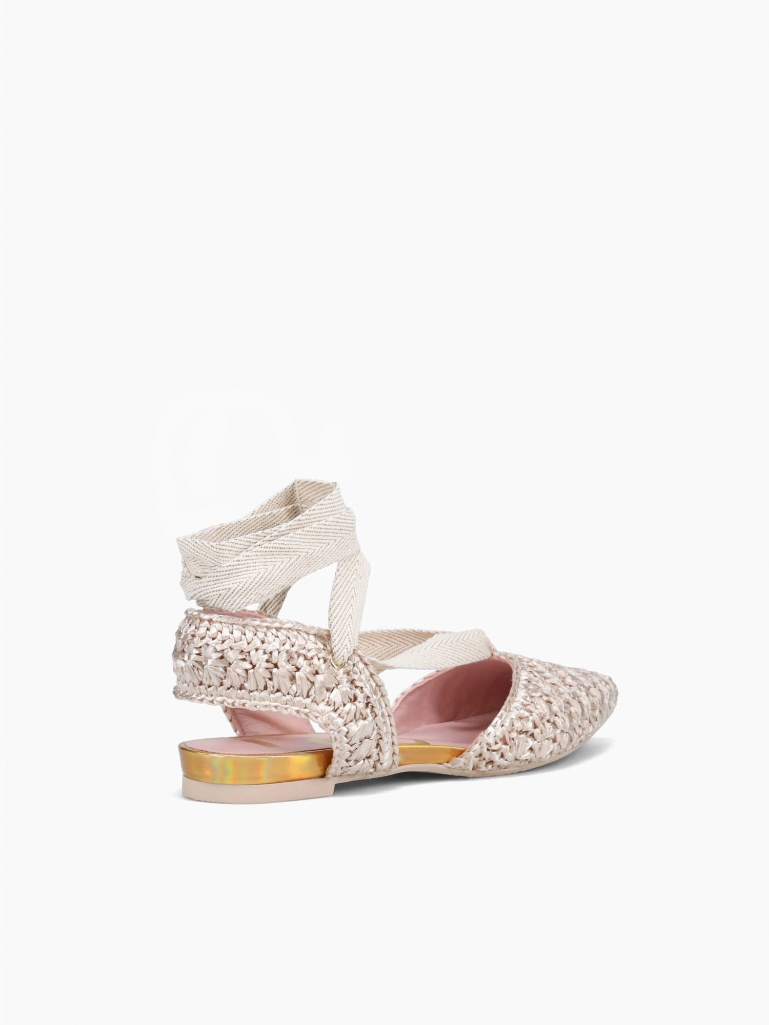 8002 Sand Rafia Durable Outsole