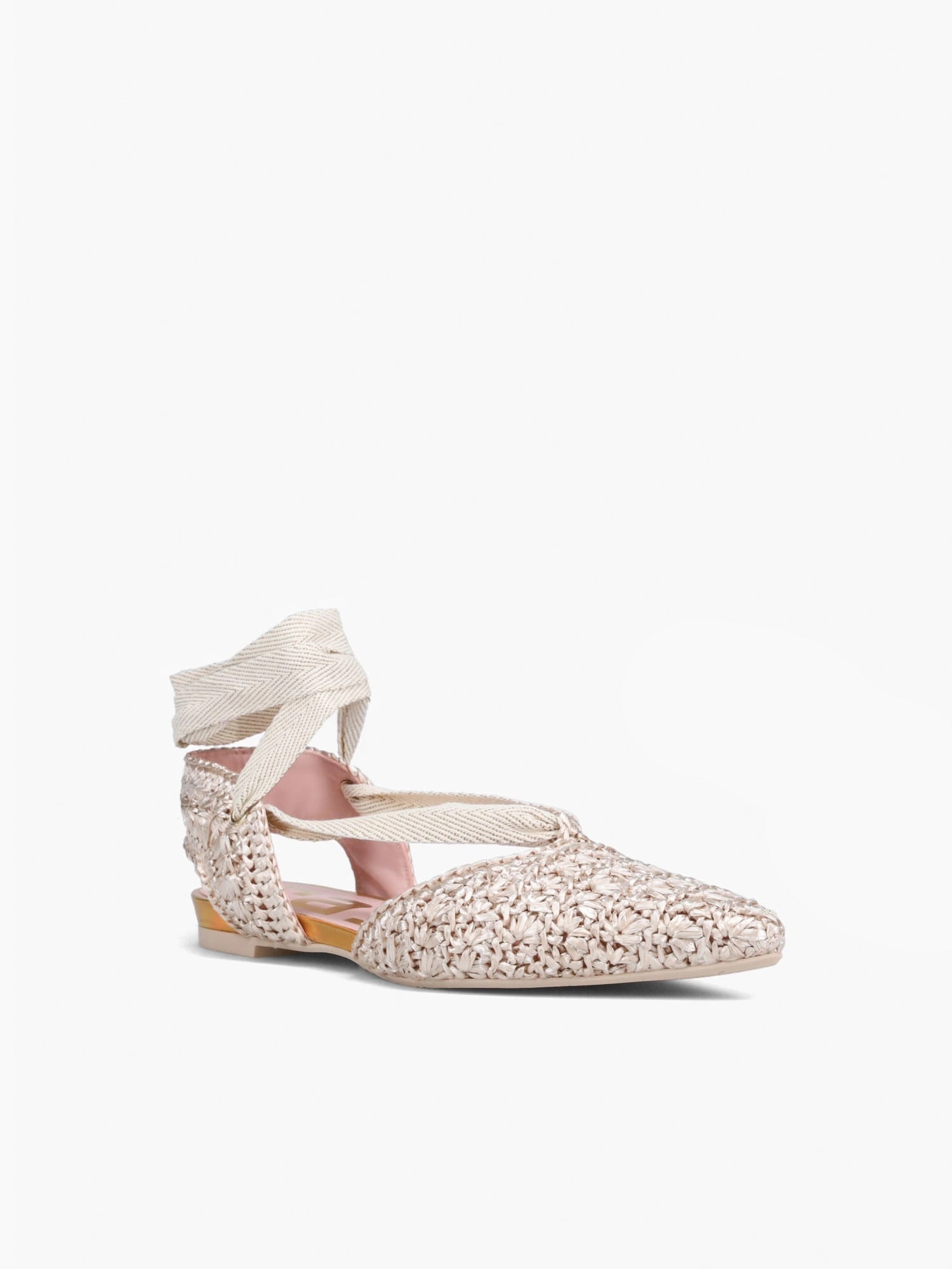 8002 Sand Rafia Light Travel Shoes Quick Match