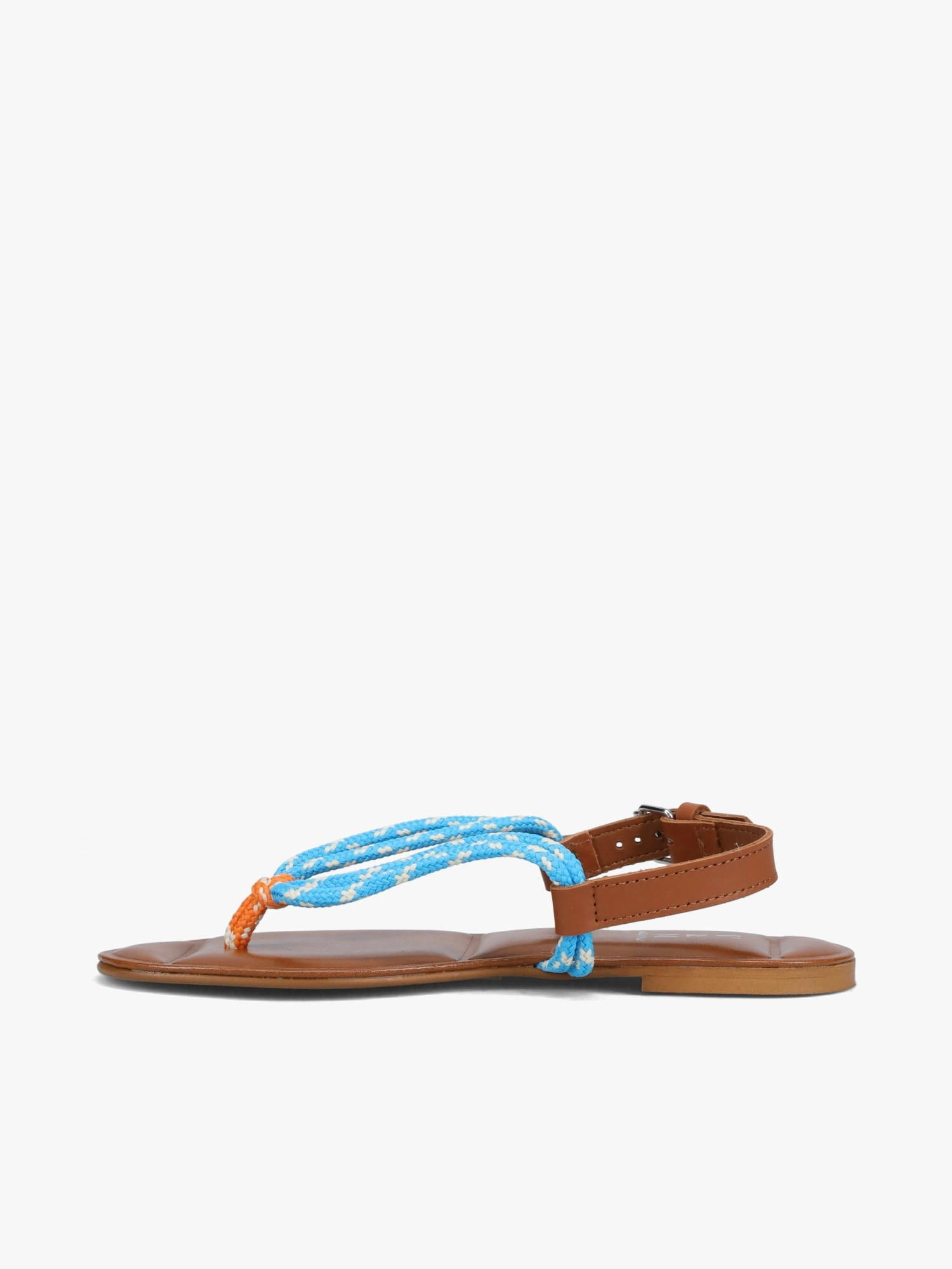 Multi Directional Flex Zones 869 Azzurro Arancio leather
