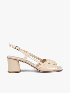 9228 Sabbia Vernice Timeless Comfort Firm Step Casual Beach Sandals 9228 Sabbia Vernice