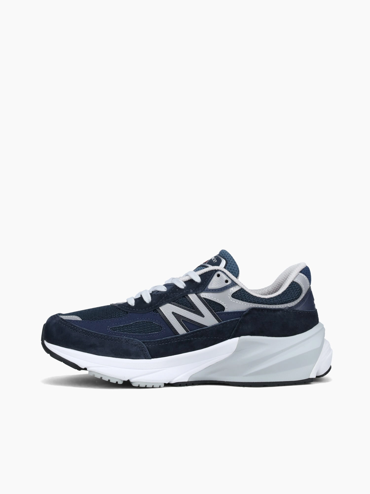 990v6 Navy Suede Quick Slip AntiOdorTreatment