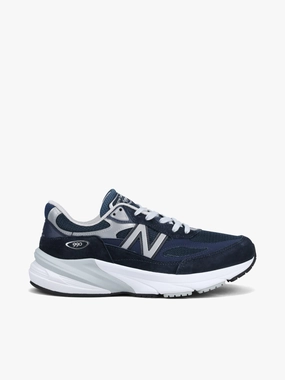 990v6 Navy Suede Nano Grip Technology Energy Returning Heel 990v6 Navy Suede