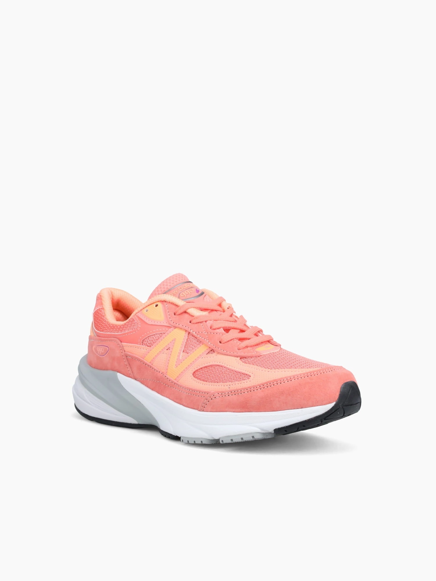 Zero Drop Platform 990v6 Sunrise Rose Suede