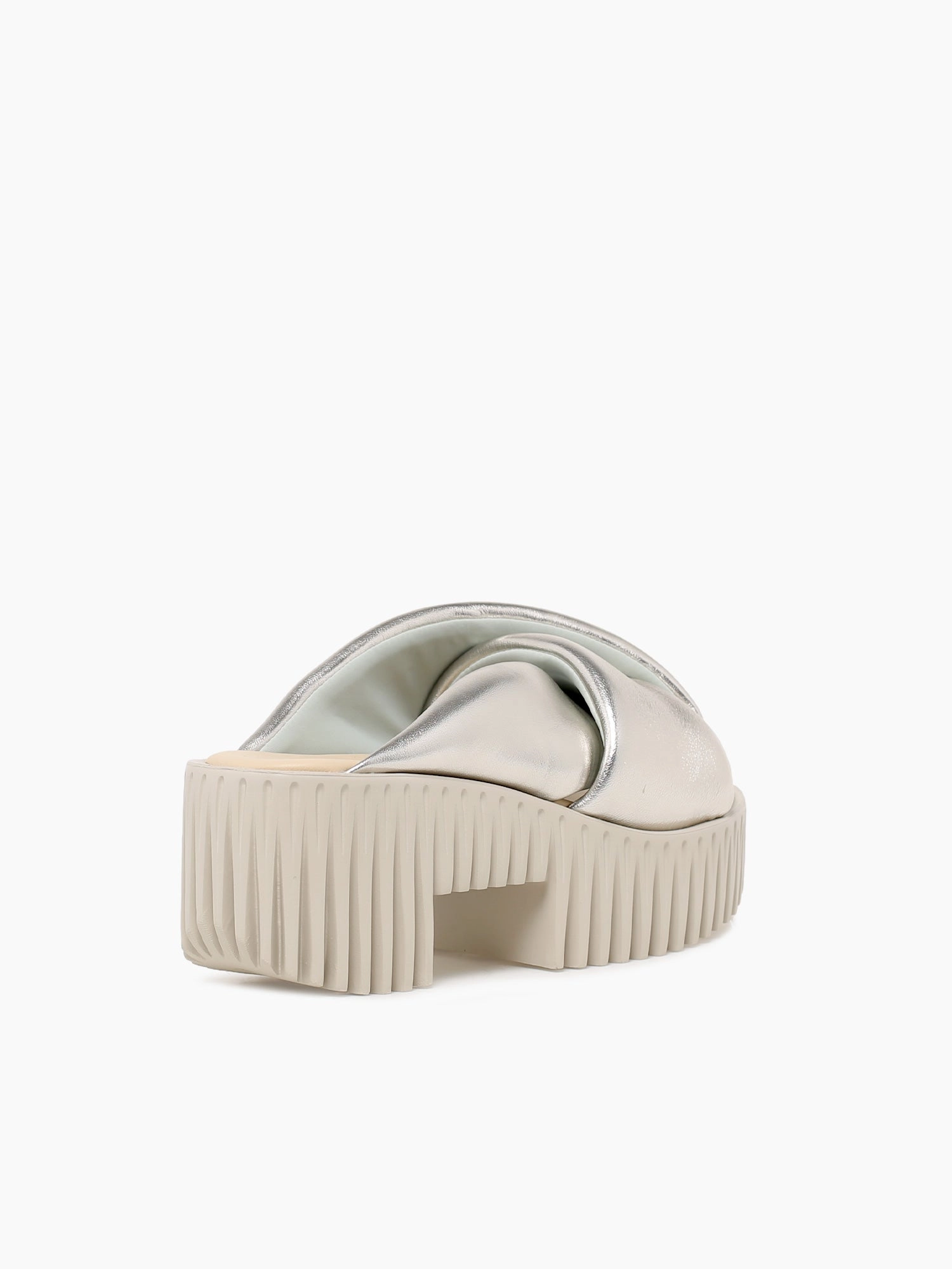 Stable base Plia Anda Champagne Metallic Sheep Lea