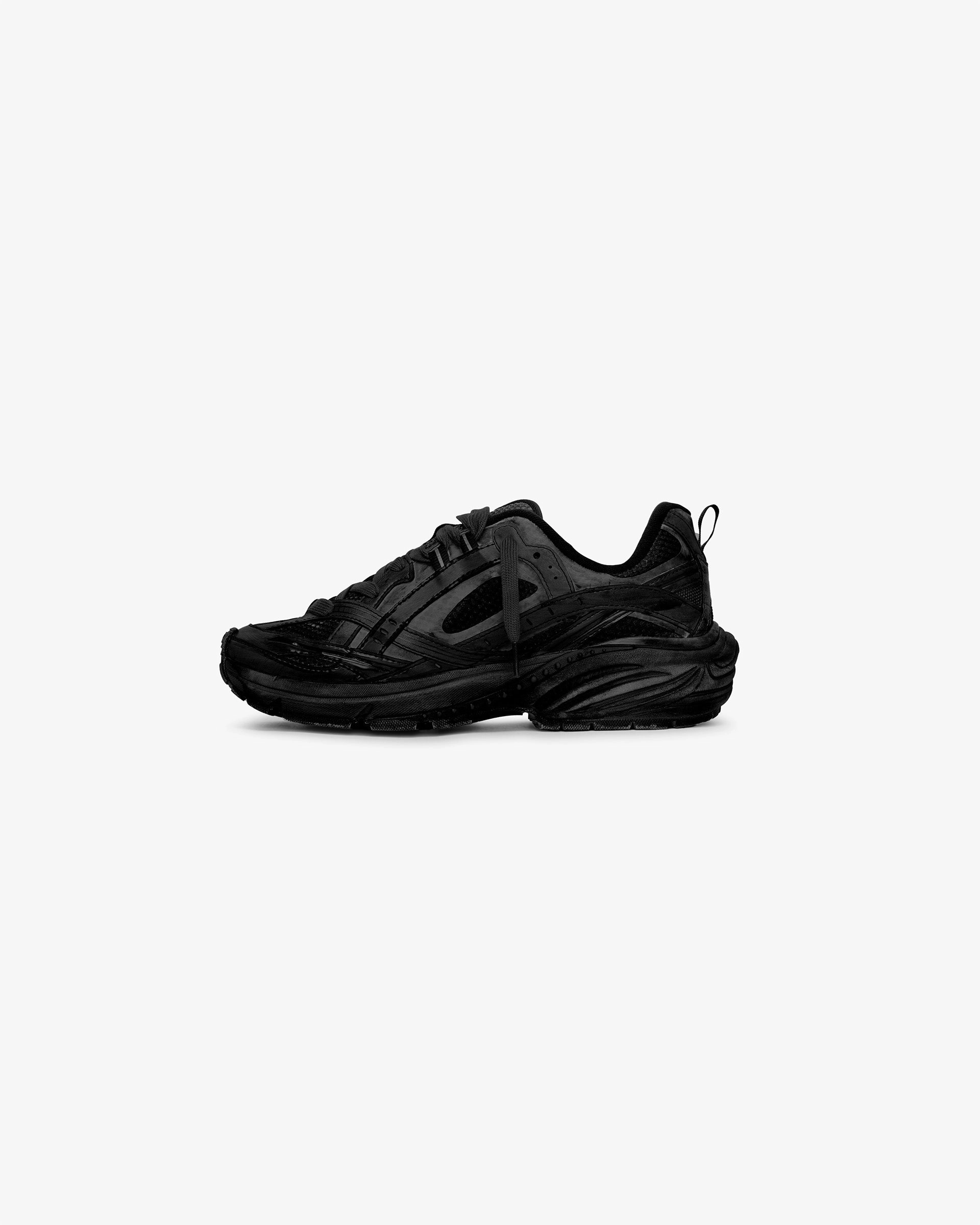 Adaptive Lacing System Storm Runner - Dip Dye Off Black