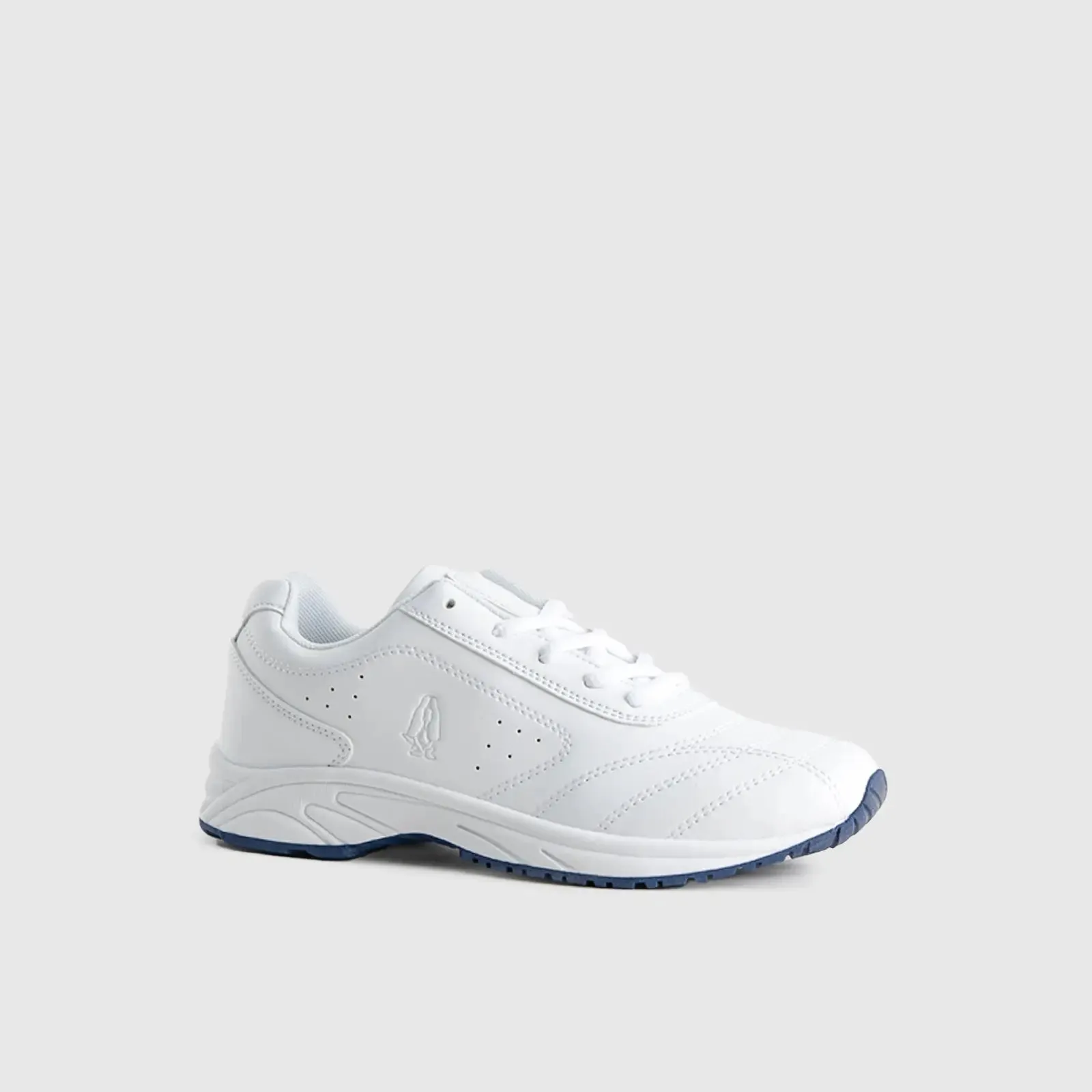 Ace Kids Lace Up Trainer White