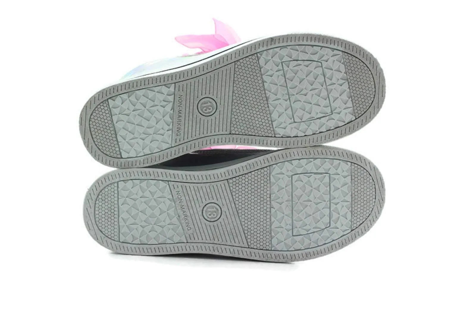 ACI JoJo Siwa Girls Hi-Top Athletic Sneaker, Silver/Pink (Toddler/Little Kid/Big Kid)