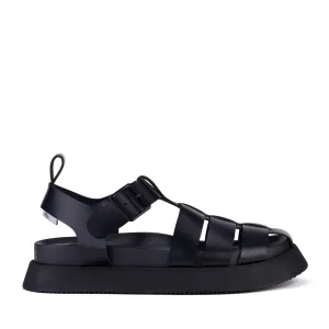 Acme Fisherman Sandal in Black