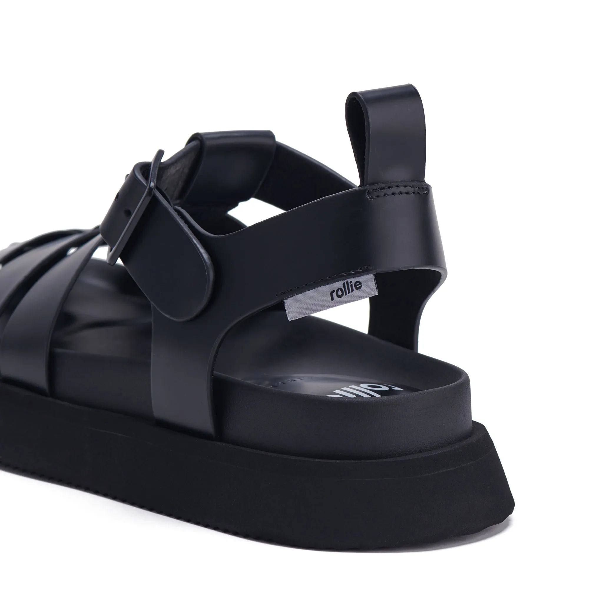 Acme Fisherman Sandal in Black