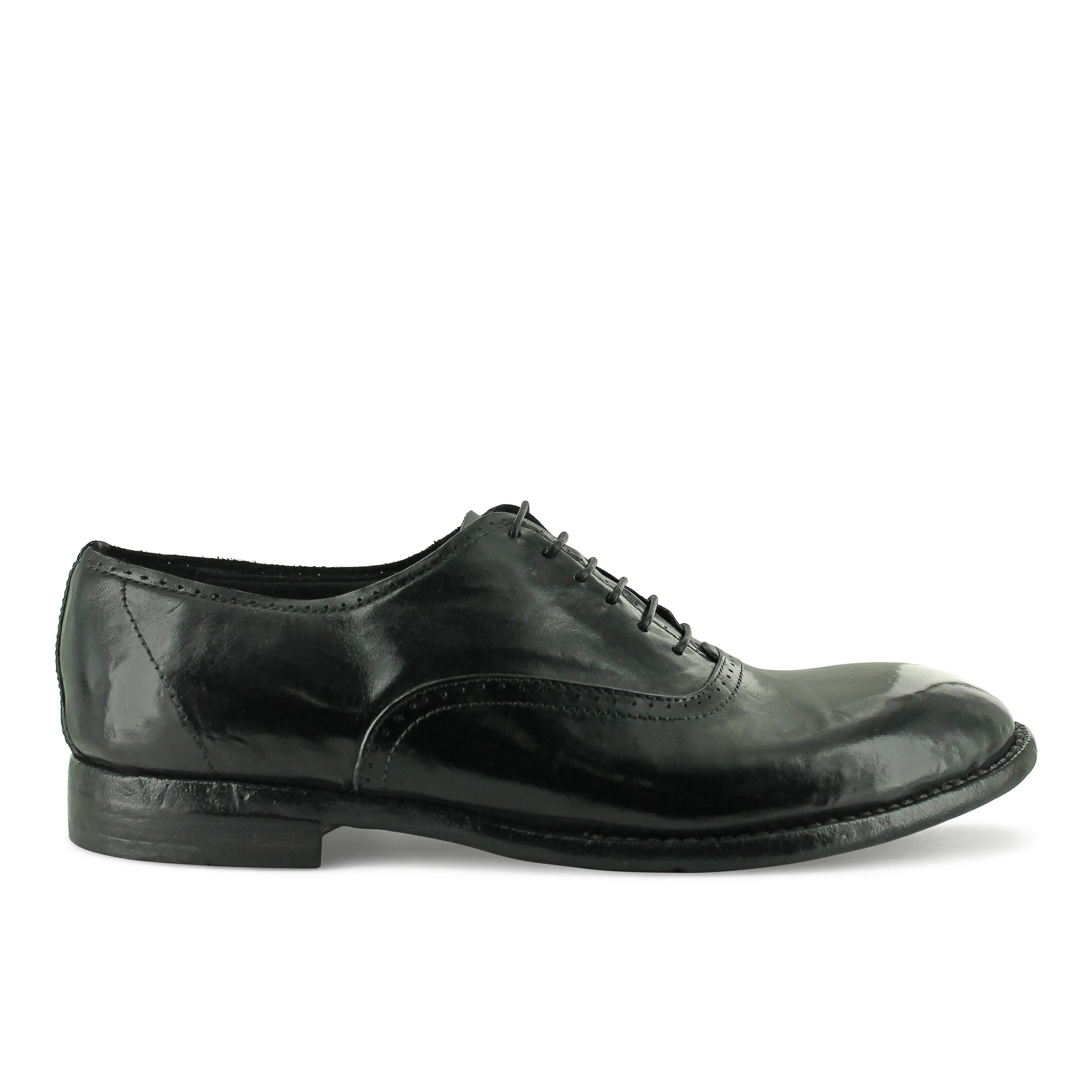 ACOIA - Black Burnish Lace Up