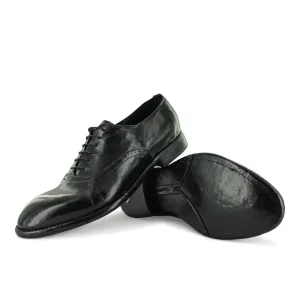 ACOIA - Black Burnish Lace Up