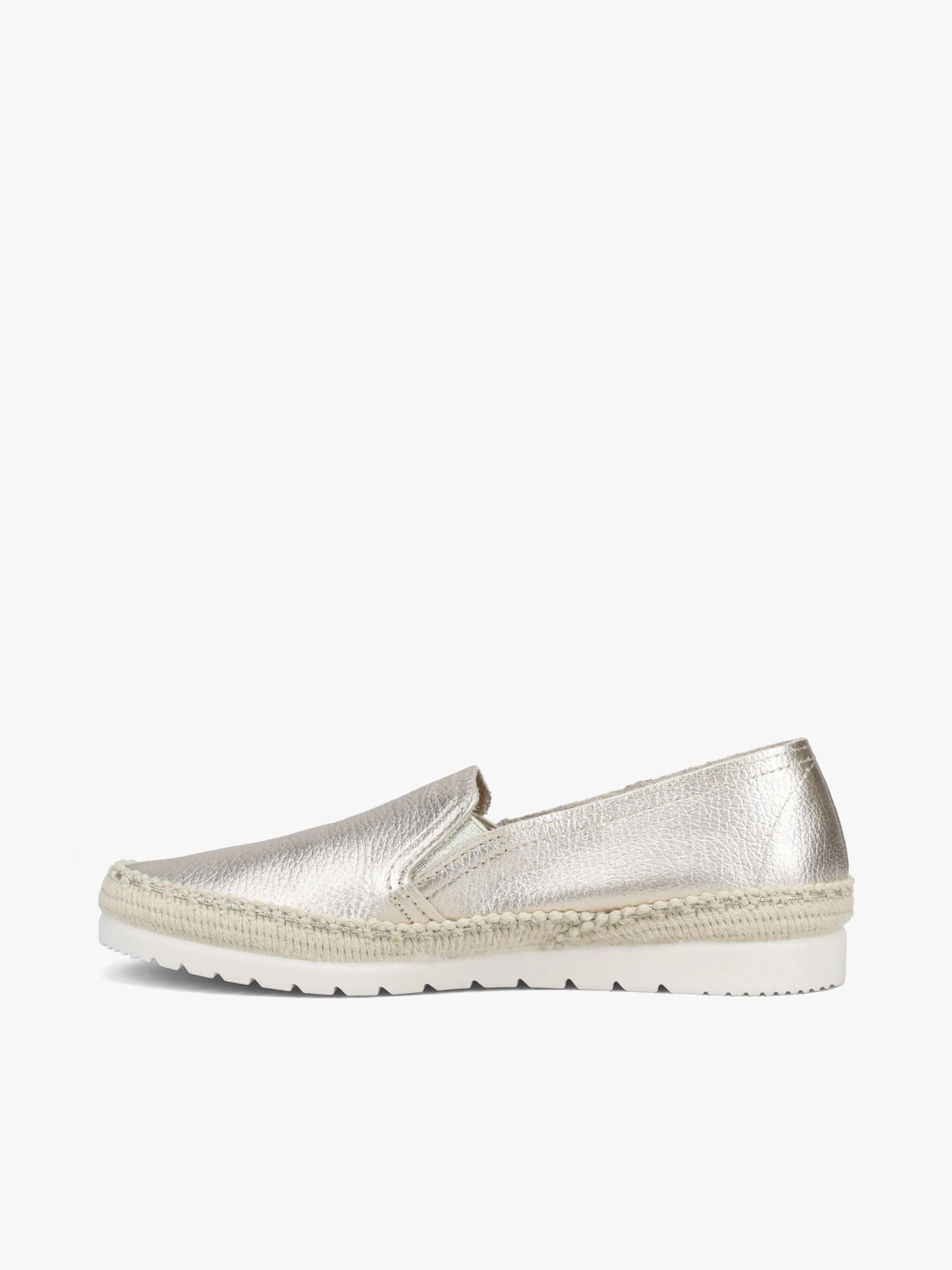 Nuria Oro Metal Leather Summit Step Comfortable Midsole