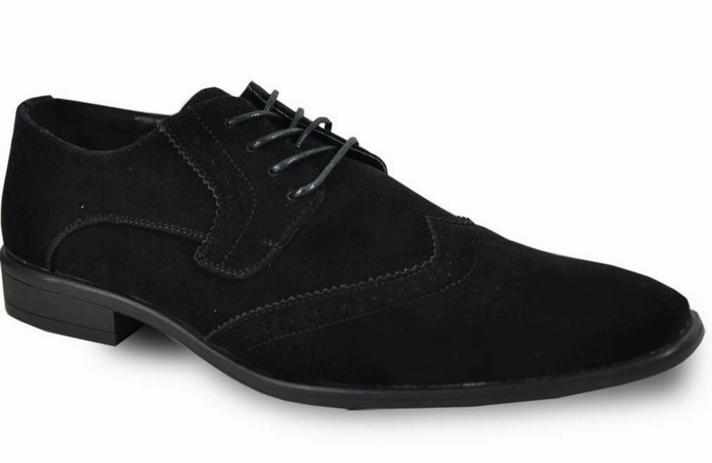 Bravo King-3 Faux Suede Wingtip Oxford All Season Wear High Pace