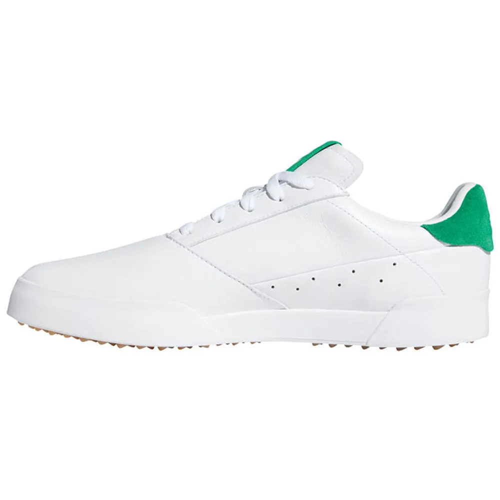 adidas Adicross Retro Spikeless Shoes - White/Green/Gum