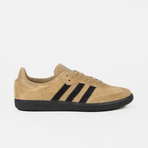 Adidas Skateboarding - Samba ADV Shoes - Cardboard / Core Black / Bluebird