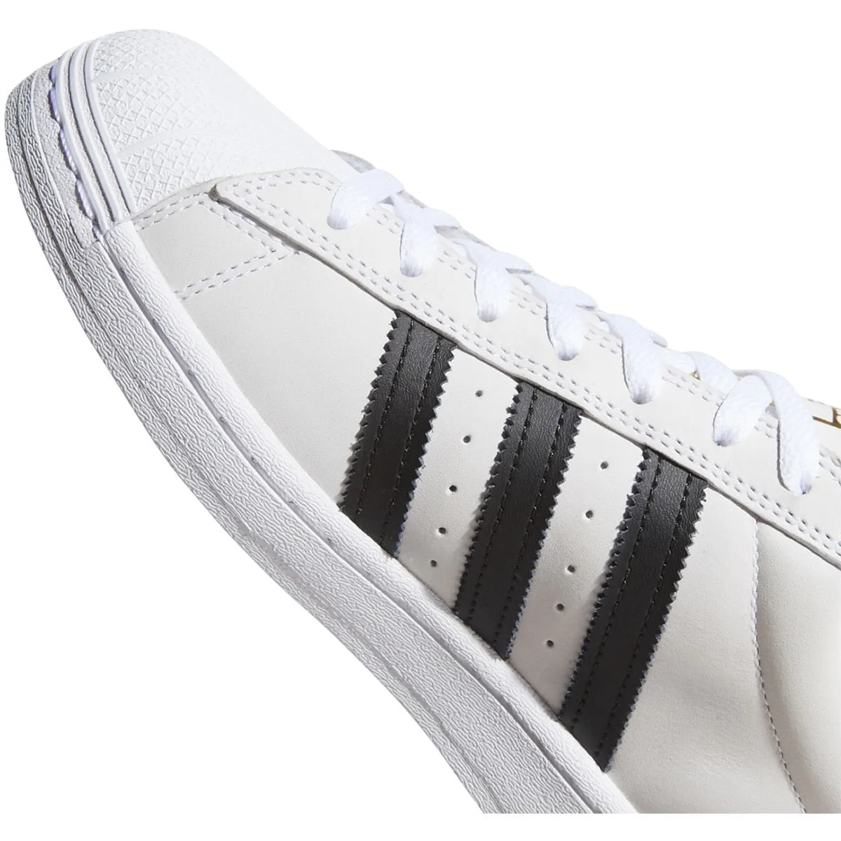 Adidas Superstar ADV Skate Shoe - White/Black/Gold