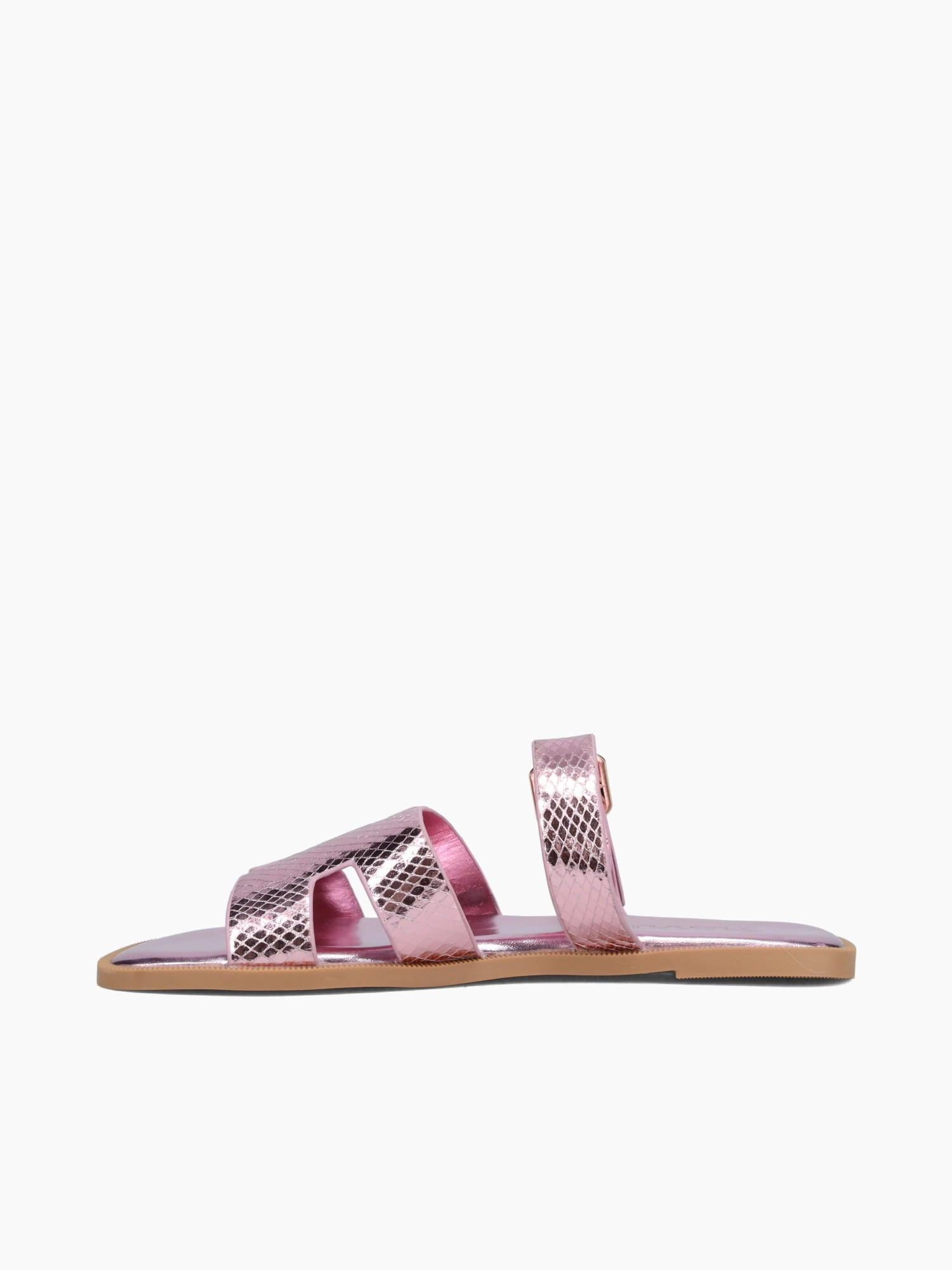 Flexible Sole Fashion Travel Shoes Hana Fuschia Metal