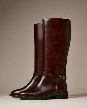 Adria Knee High Boot Business Fight Mode material Adria Knee High Boot