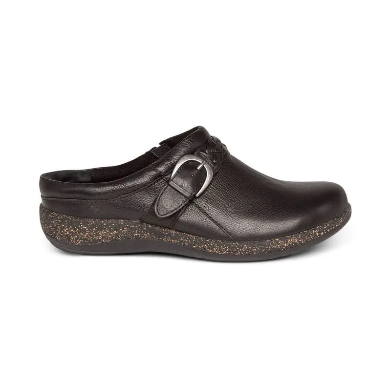 Aetrex Women's Libby Clogs- Black