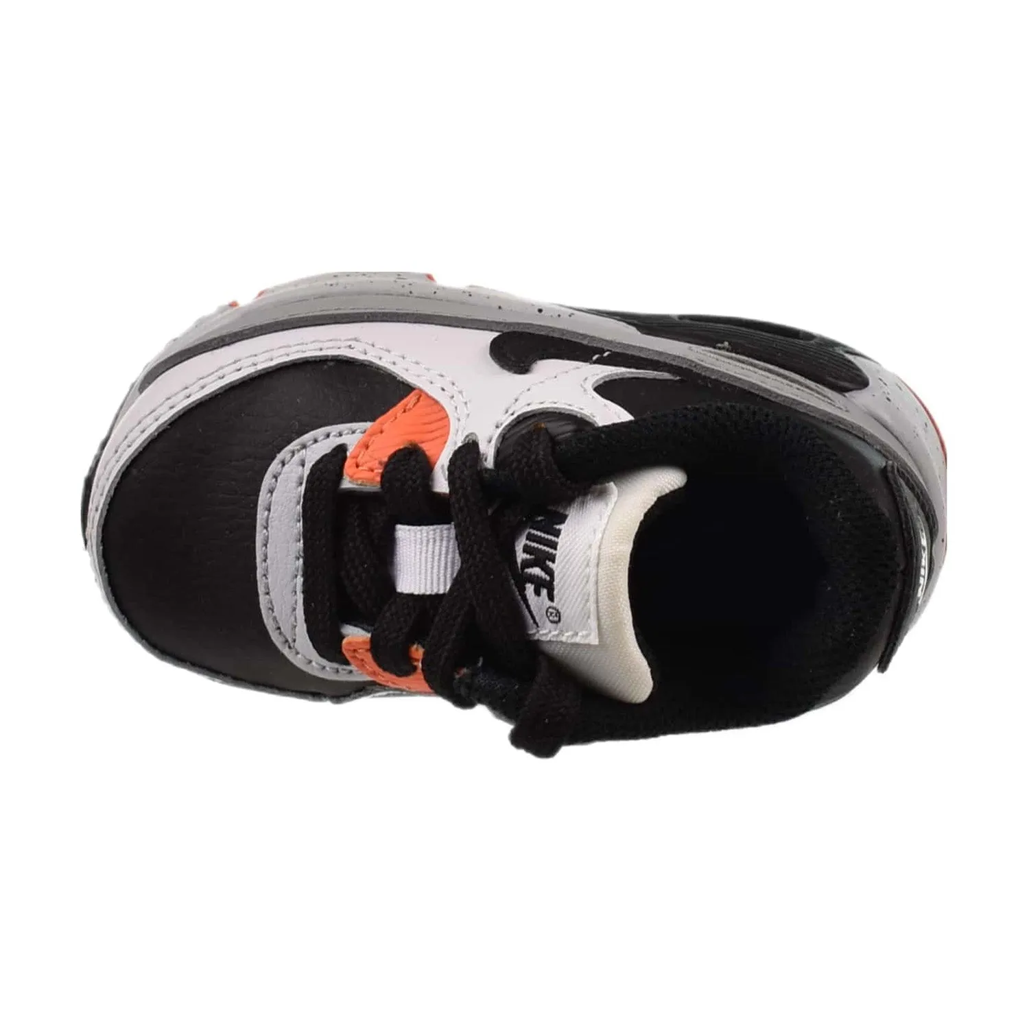 Air Max 90 (TD) Toddler Shoes White-Turf Orange Speckled
