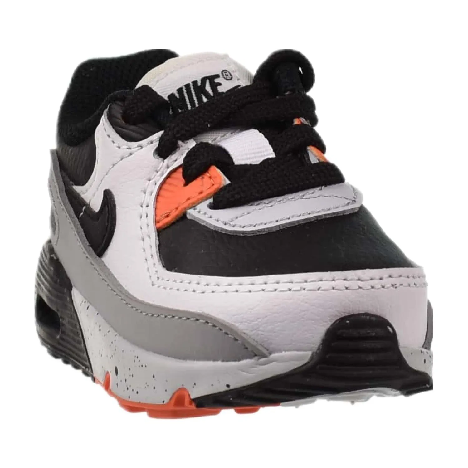 Air Max 90 (TD) Toddler Shoes White-Turf Orange Speckled