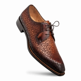 Air - Cushioned LONTANI LACE UP | Mezlan LONTANI LACE UP | Mezlan Glossy Slip - resistant