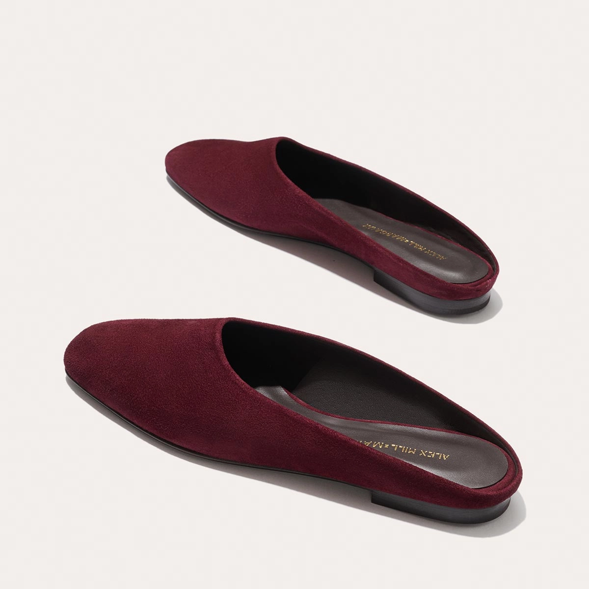Air Cushion Alex Mill x Margaux: The Clara - Burgundy Suede Gentle Walk