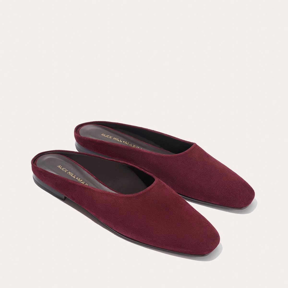 Smooth Lines Air Cushion Alex Mill x Margaux: The Clara - Burgundy Suede