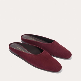 Air Cushion Alex Mill x Margaux: The Clara - Burgundy Suede Smooth Lines Air Cushion Alex Mill x Margaux: The Clara - Burgundy Suede