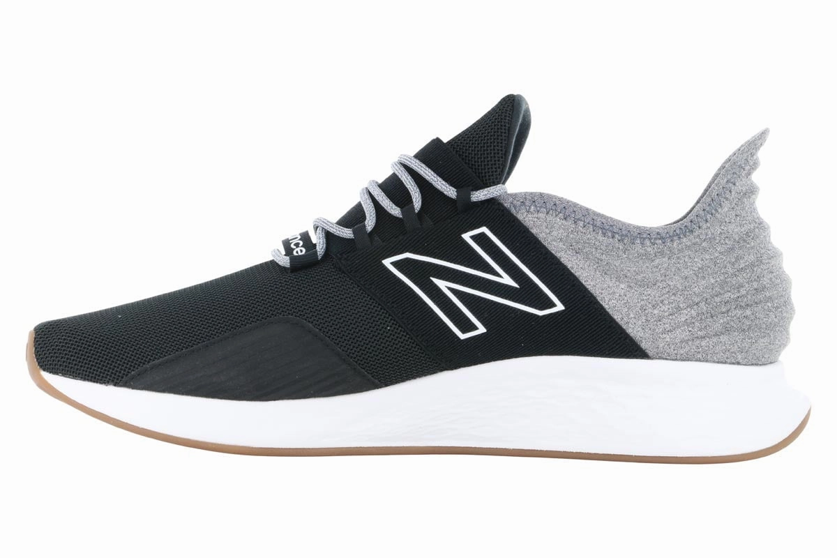 New Balance Fresh Foam Roav Running Shoe Black Slip On Silhouette