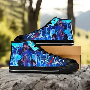 Akame ga Kill Esdeath Shoes High Tops Sneakers for Kids and Adults