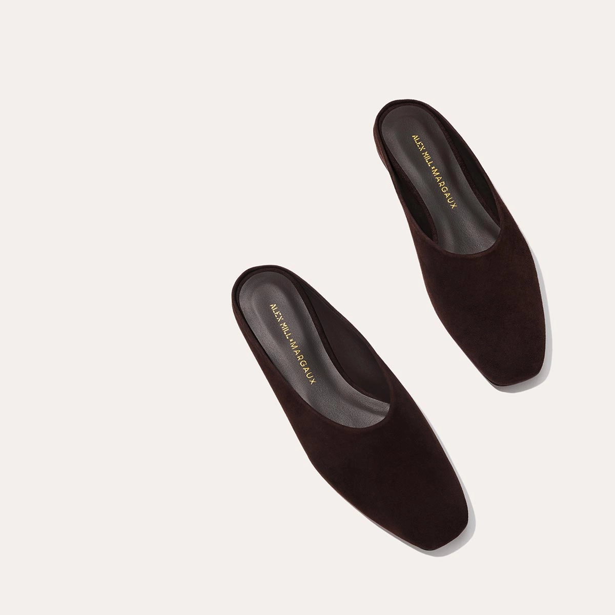 Alex Mill x Margaux: The Clara - Espresso Suede Secure fit evening walk Run Club