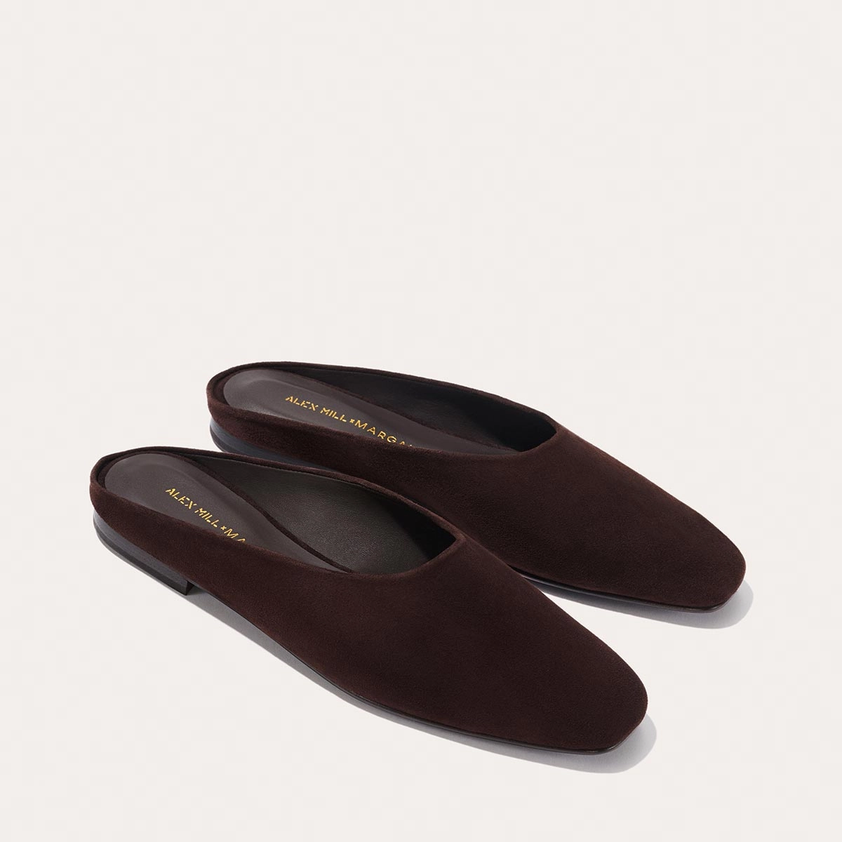 Active Lifestyle Alex Mill x Margaux: The Clara - Espresso Suede Secure fit