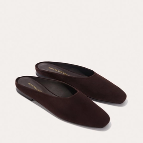 Alex Mill x Margaux: The Clara - Espresso Suede Secure fit Active Lifestyle Alex Mill x Margaux: The Clara - Espresso Suede Secure fit