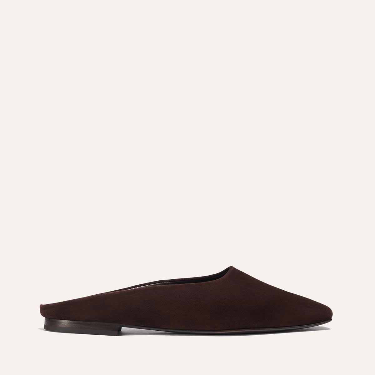 Alex Mill x Margaux: The Clara - Espresso Suede Secure fit Quick Fit